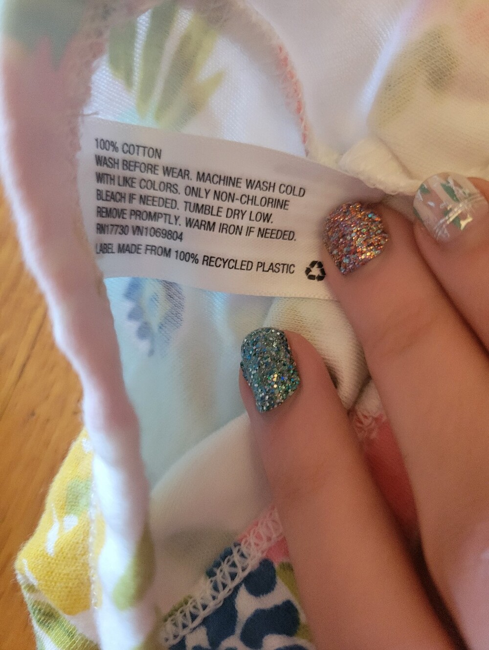3-Piece Baby Outfit Set in Pink, White & Floral - Picture 8 of 10